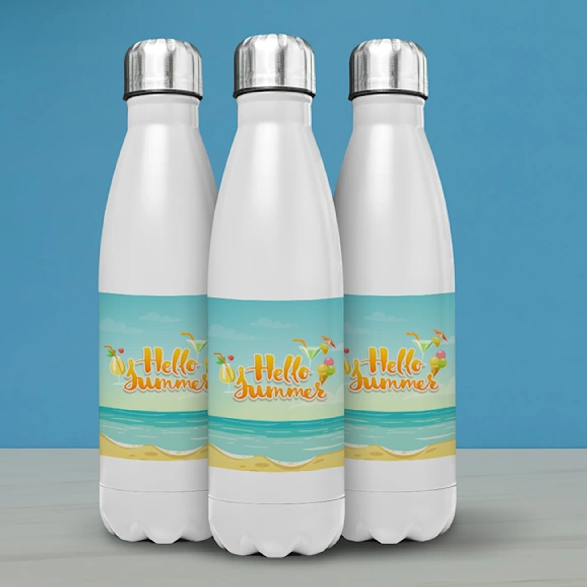 Printed Water Bottles